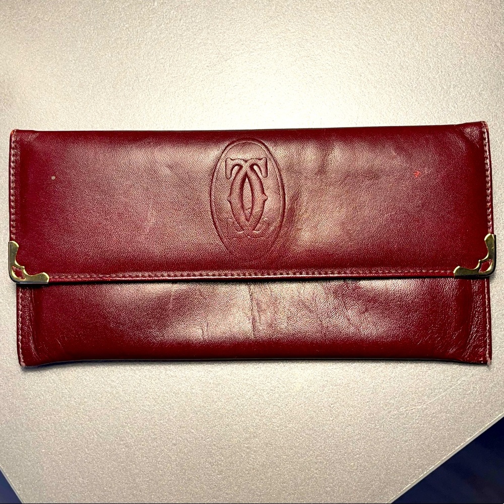 Cartier leather wallet ❣️💎 vintage!